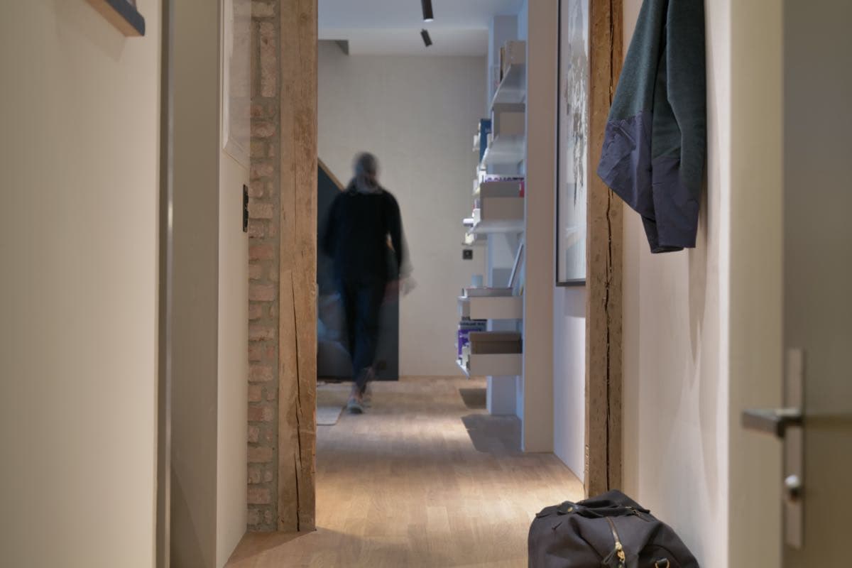 Schönes Ankommen im Maisonette.